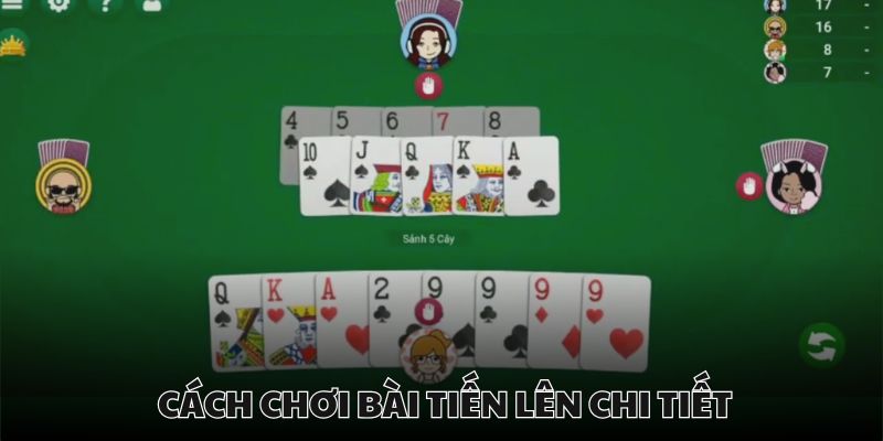 Xếp bài chuẩn sẽ giúp bạn thắng tiến lên dễ hơn