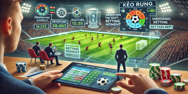 Quan sát kỹ trận đấu và chọn thời điểm cược hợp lý để thành công